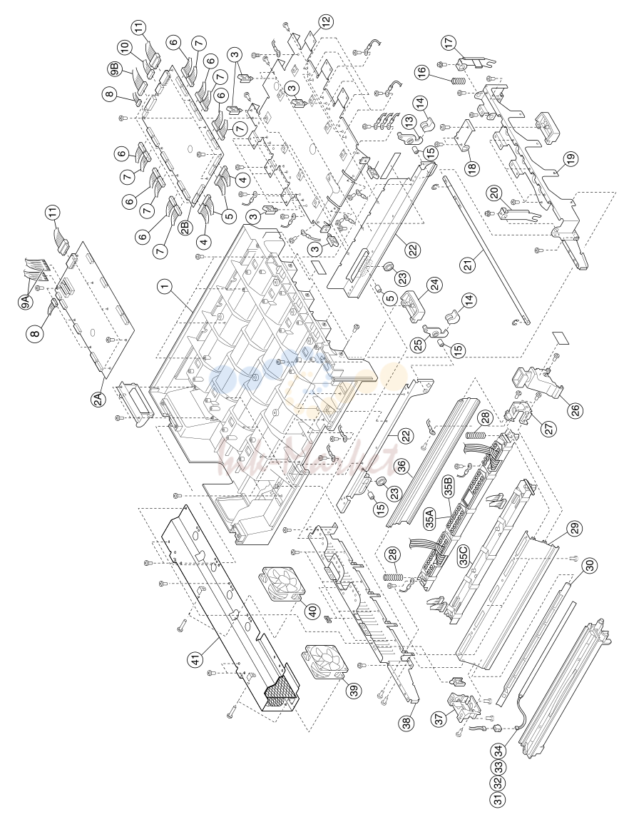 4. Assembly 6 (continued): Upper unit