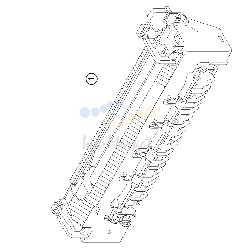 11. Assembly 12: Fuser unit