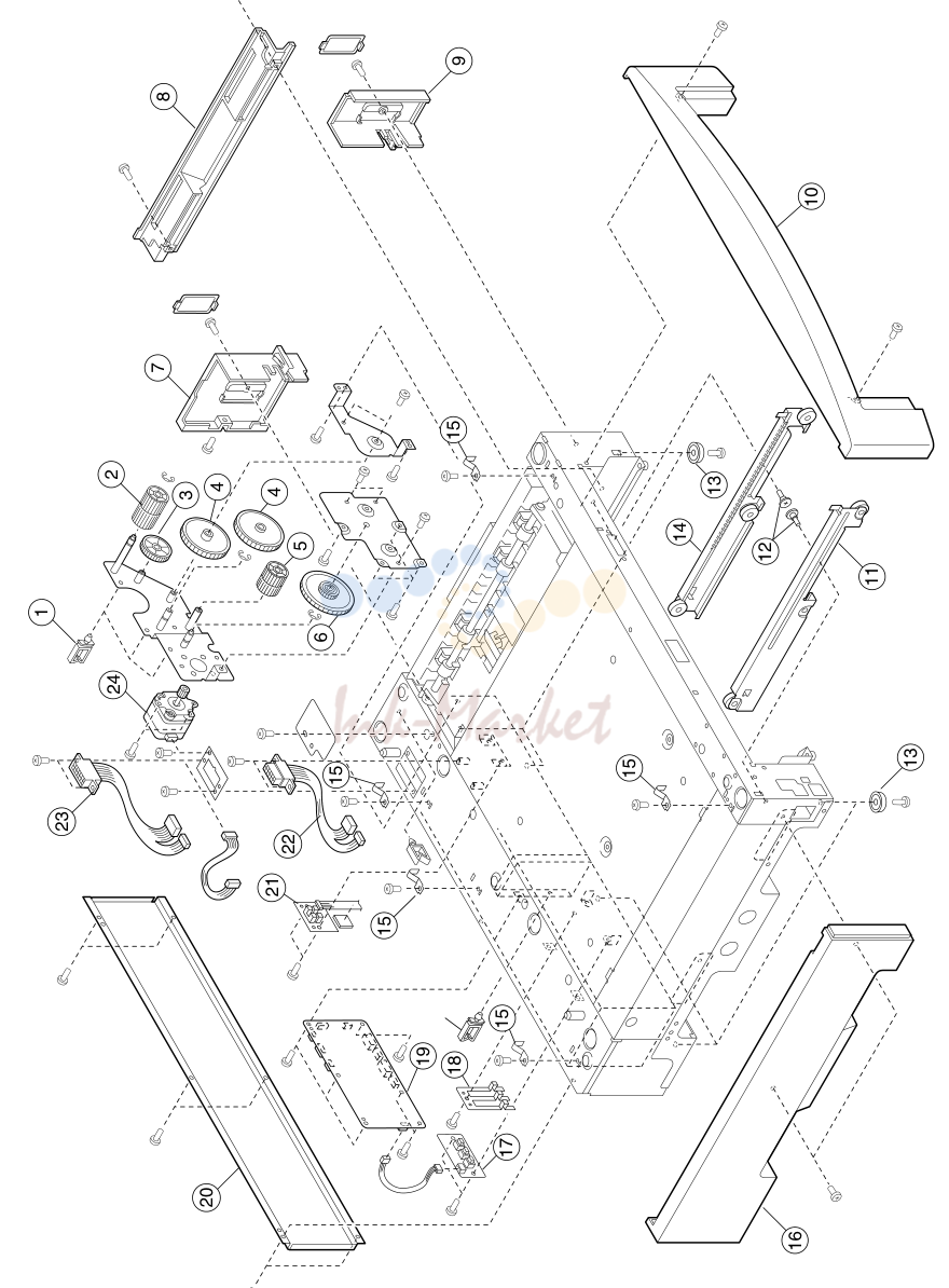 12. Assembly 14: Expansion feeder 1
