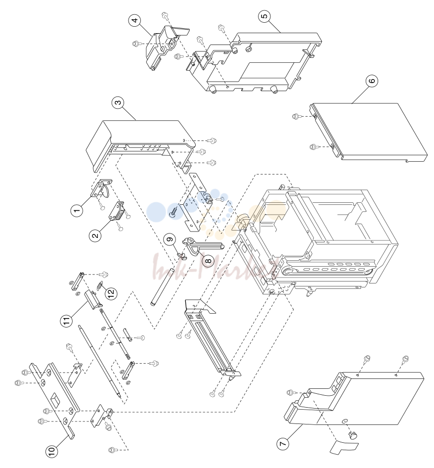16. Assembly 18: High-capacity feeder 1