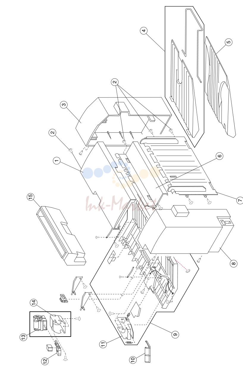 22. Assembly 24: Finisher covers