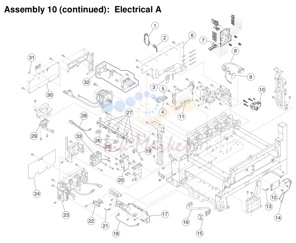 7. Assembly 10 (continued): Electrical A
