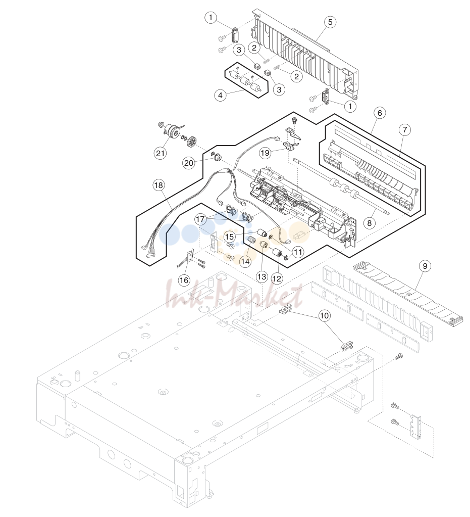 10. Assembly 16: Expansion feeder 2