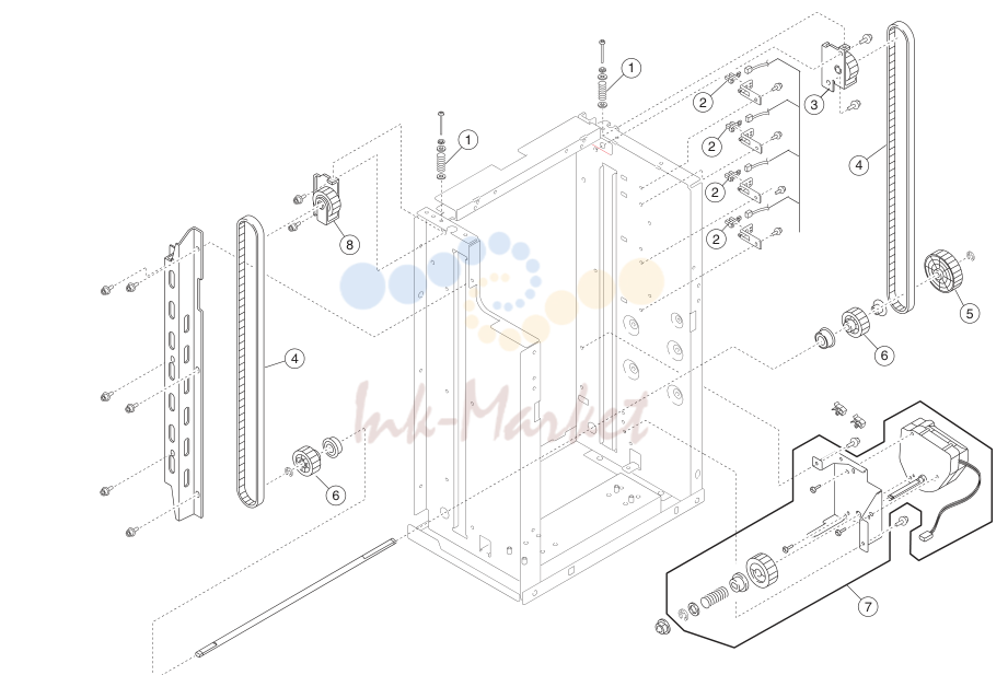 17. Assembly 23: High-capacity feeder 5