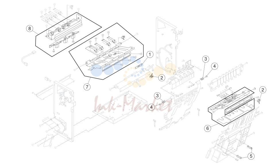 20. Assembly 26: Finisher frame