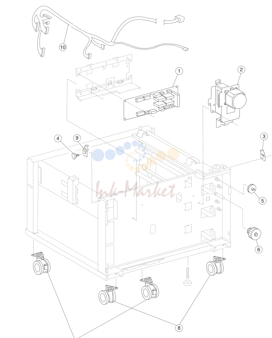 14. Assembly 38: 1TM drive and electrical