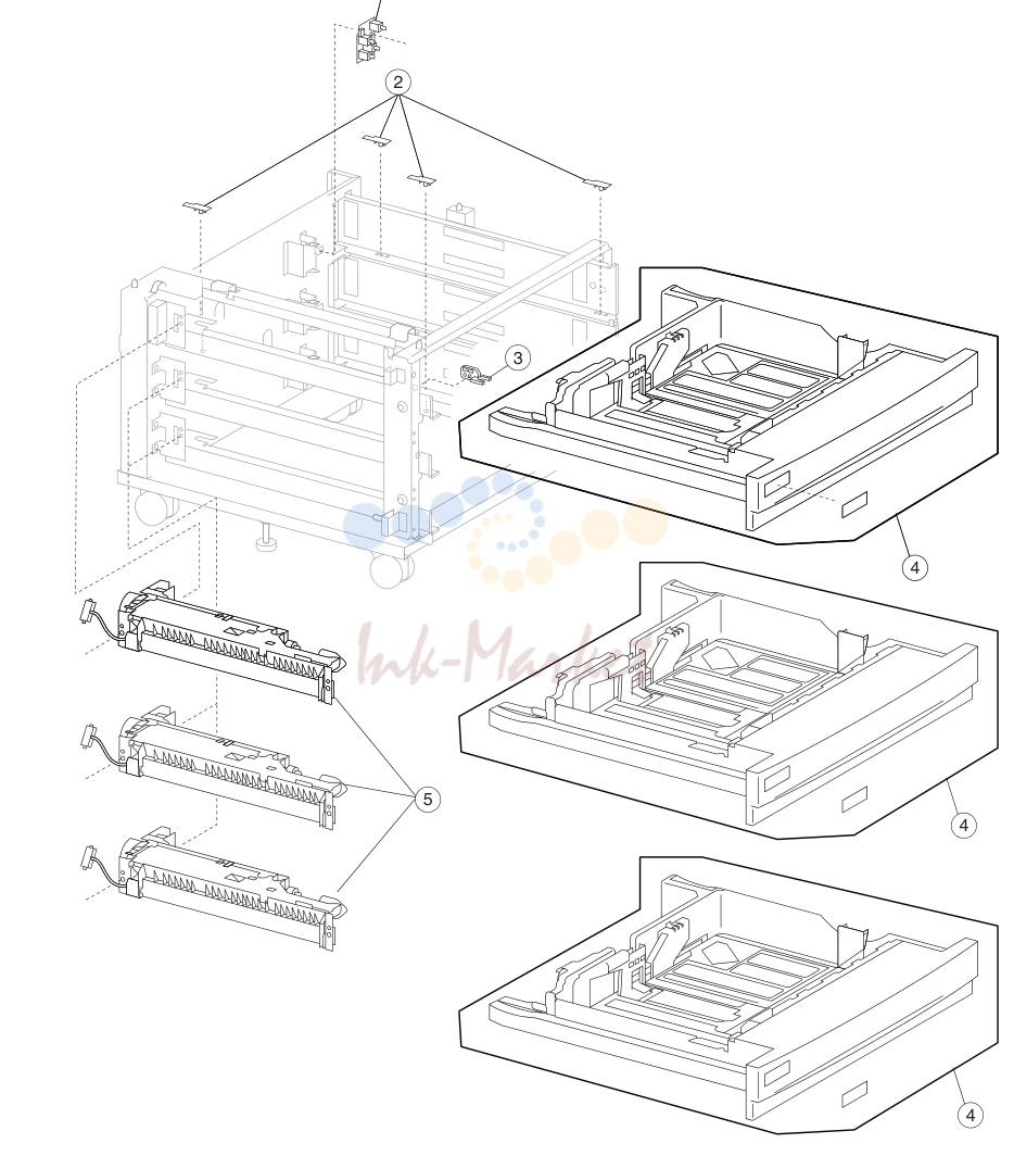 16. Assembly 40: 3TM feed unit assembly