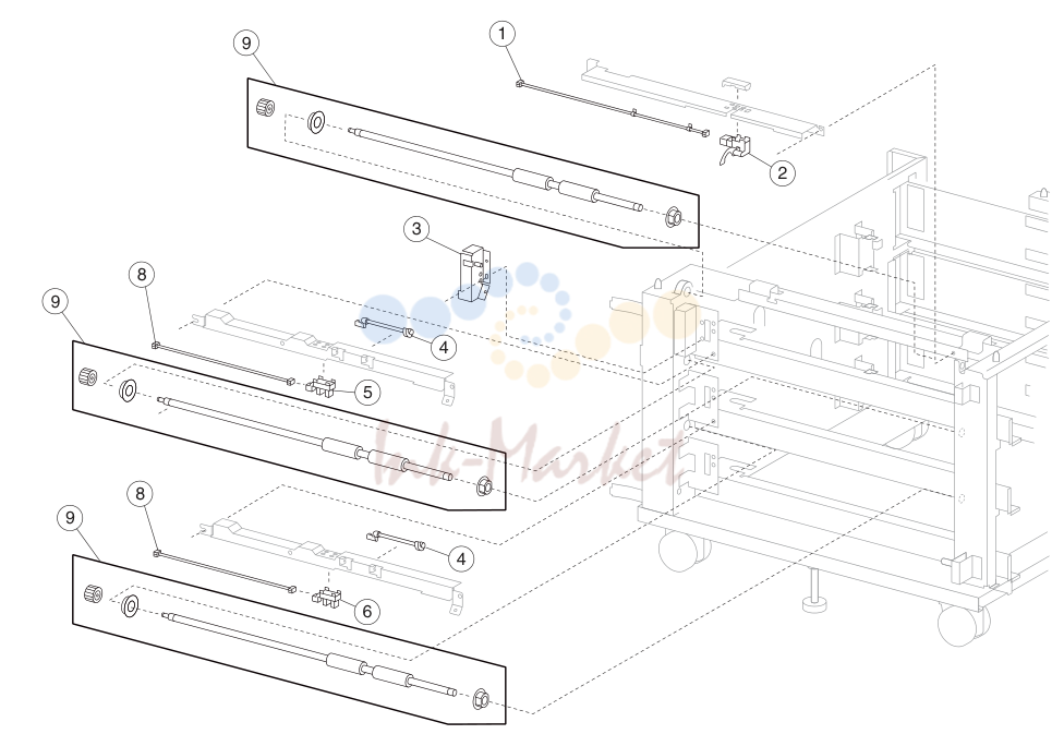 18. Assembly 42: 3TM left door