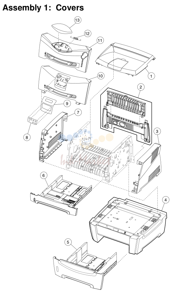 1. Assembly 1: Covers