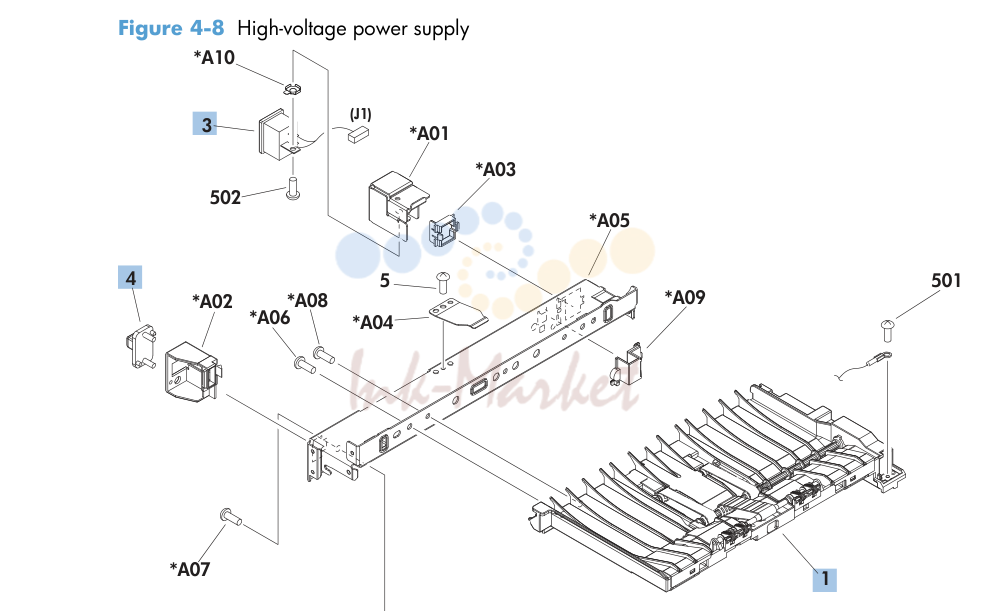 6. High-voltage power supply