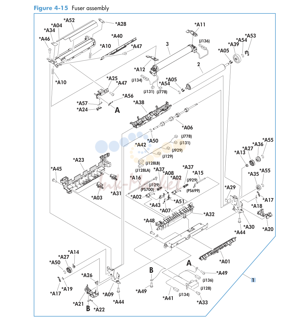 11. Fuser assembly