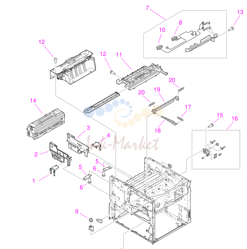 4. Figure 138. Internal components (2 of 4)