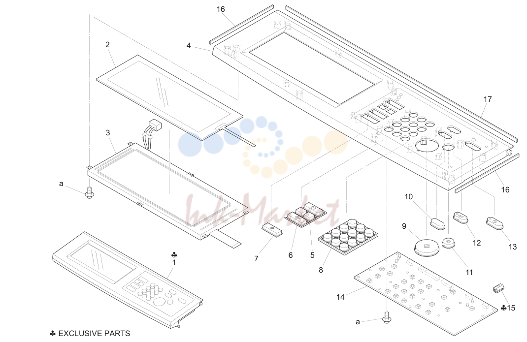6. Operation unit (control panel) (1)