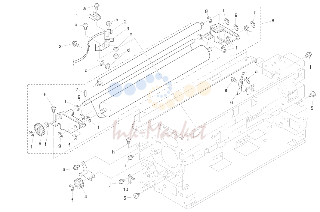 30. Fixing unit (fuser) (5)