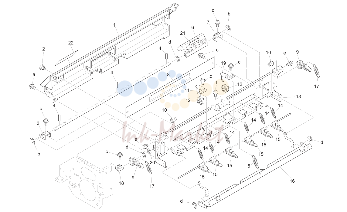 31. Fixing unit (fuser) (6)