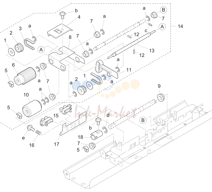 33. Paper feed unit (1)
