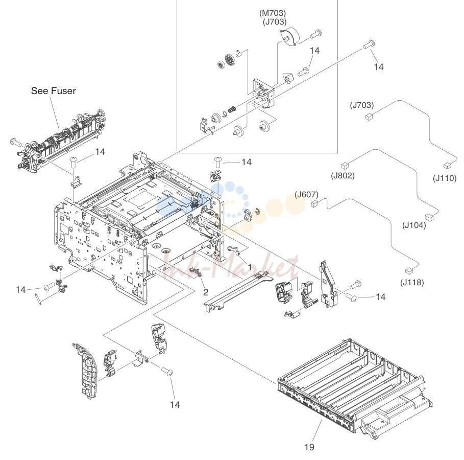 6. Figure 8-6 Internal components (4 of 4)