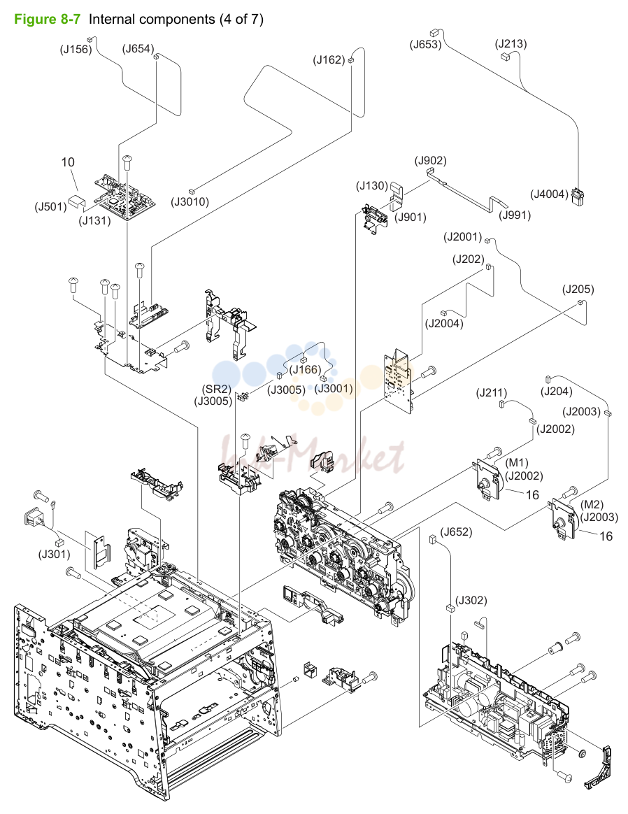 6. Figure 8-7 Internal components (4 of 7)