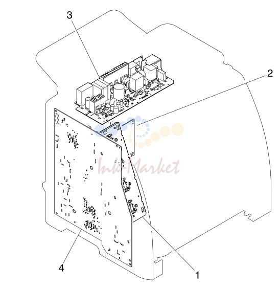 8. Figure 7-11 PCB assembly location (Tray 2)