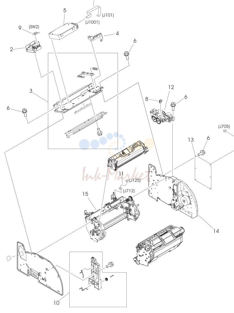 5. Figure 7-4. Internal components (2 of 2)