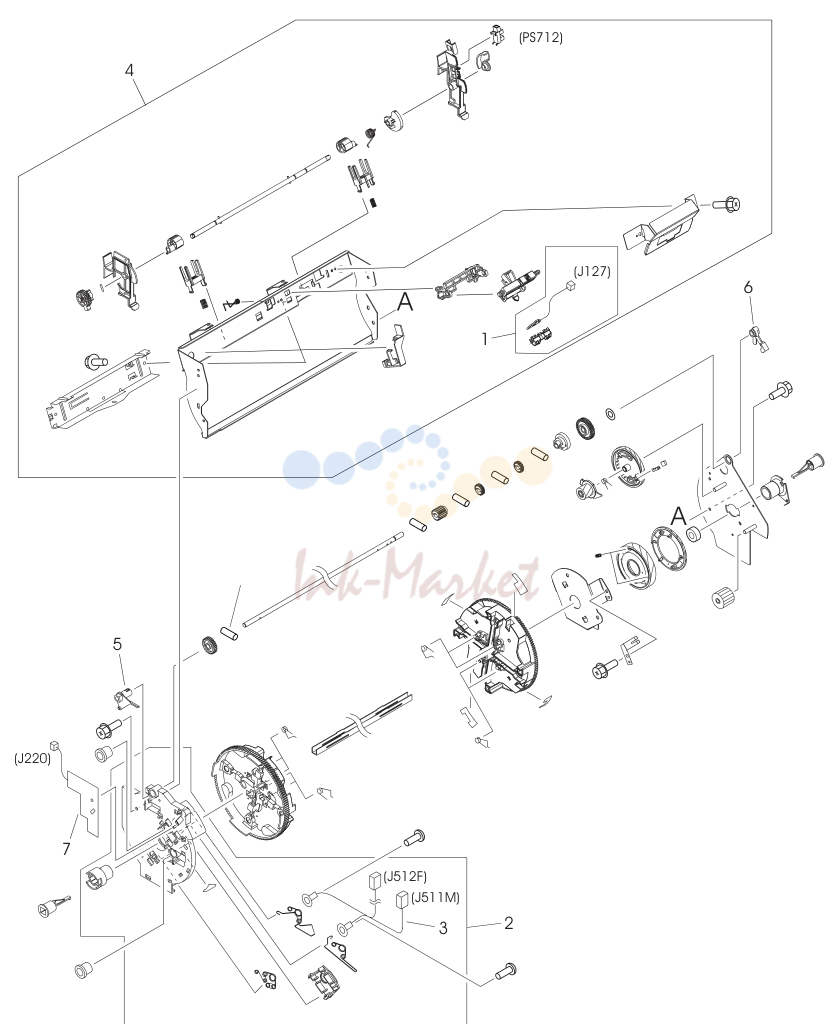 9. Figure 7-8. Rotary (carousel) assembly