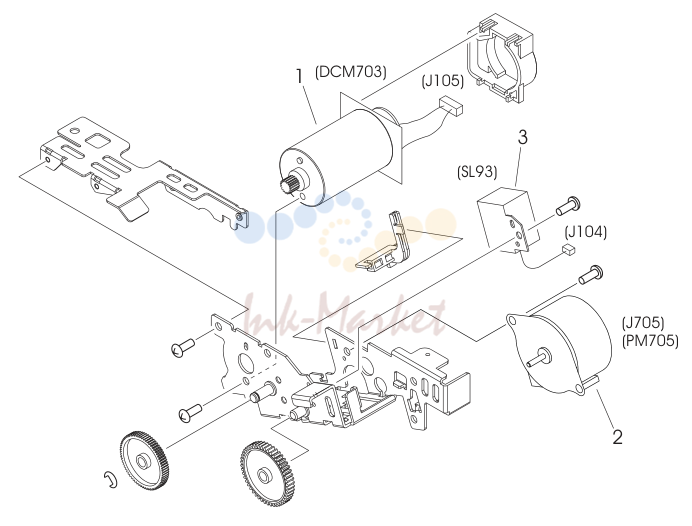 11. Figure 7-10. Rotary-drive assembly