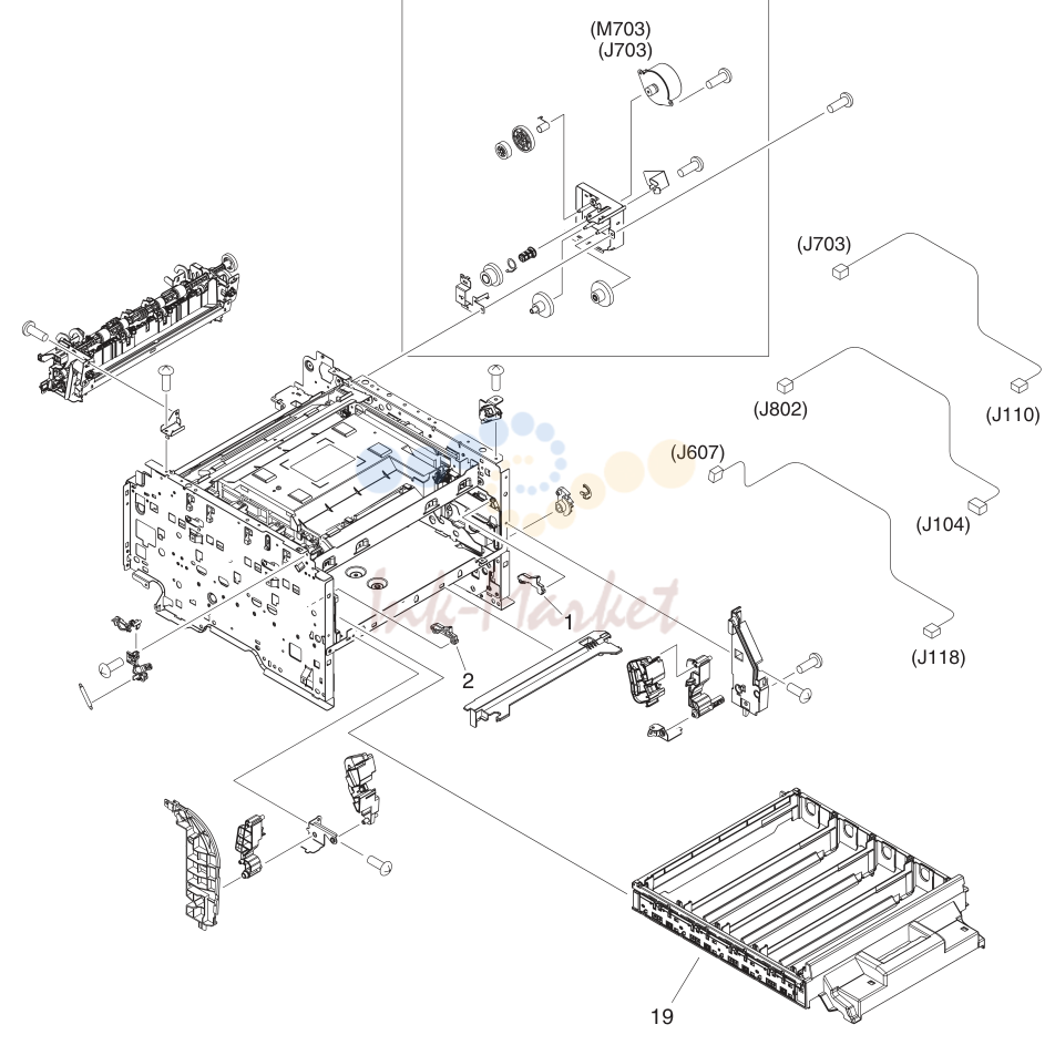 8. Figure 8-8 Internal components (4 of 4)