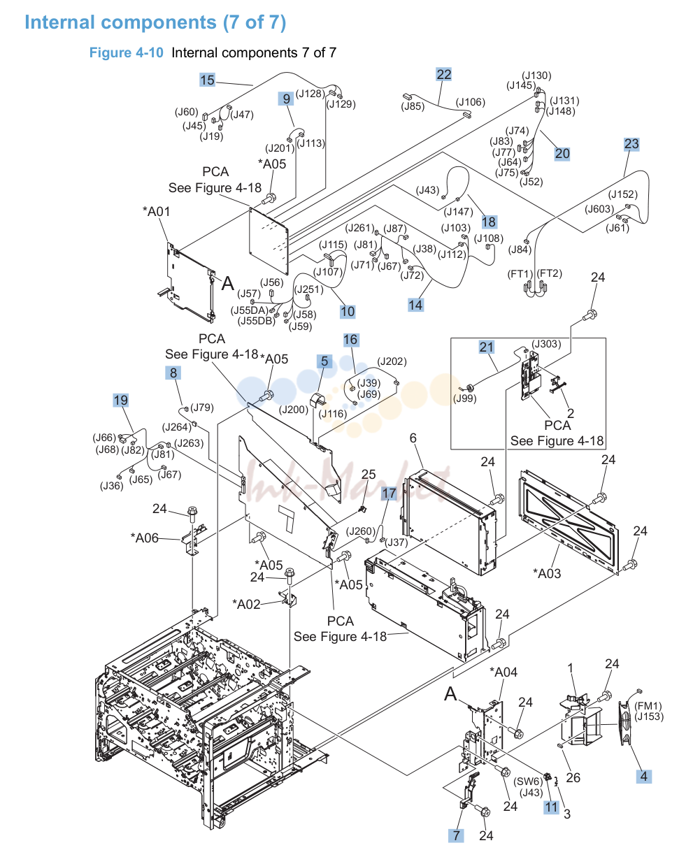 7. Internal components (7 of 7)