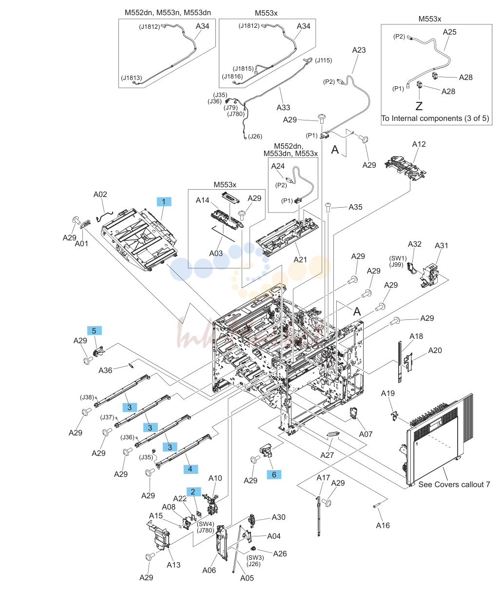 5. Internal components (2 of 5)