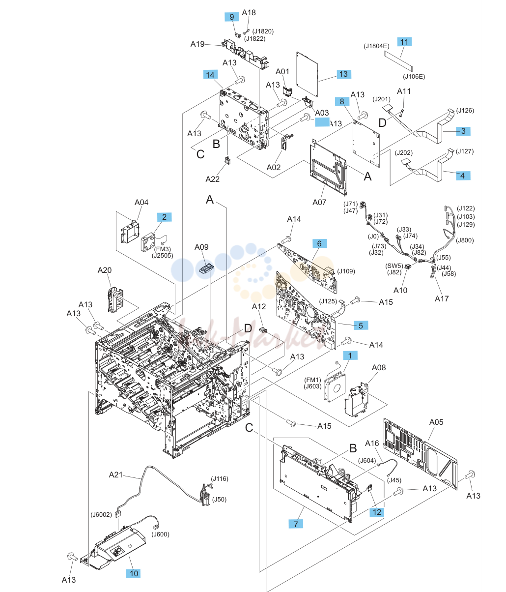7. Internal components (4 of 5)