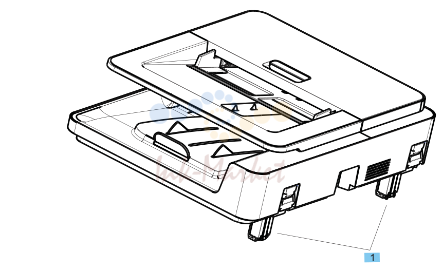 2. Document feeder assemblies
