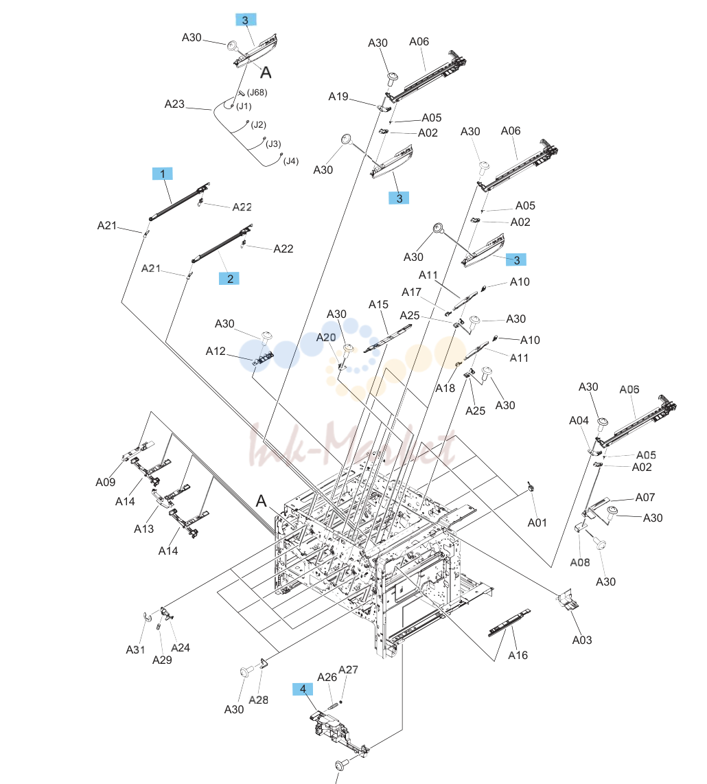 8. Internal assemblies (1 of 6)