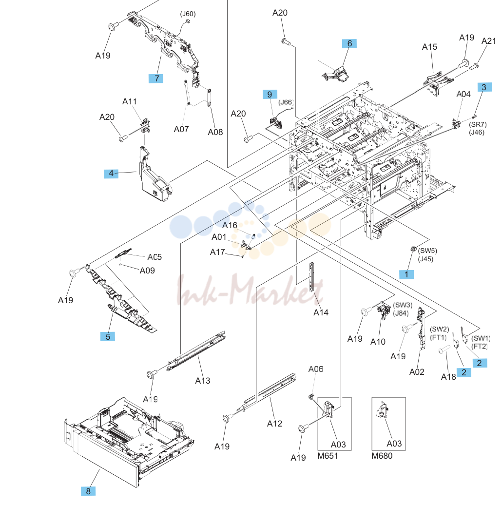 9. Internal assemblies (2 of 6)