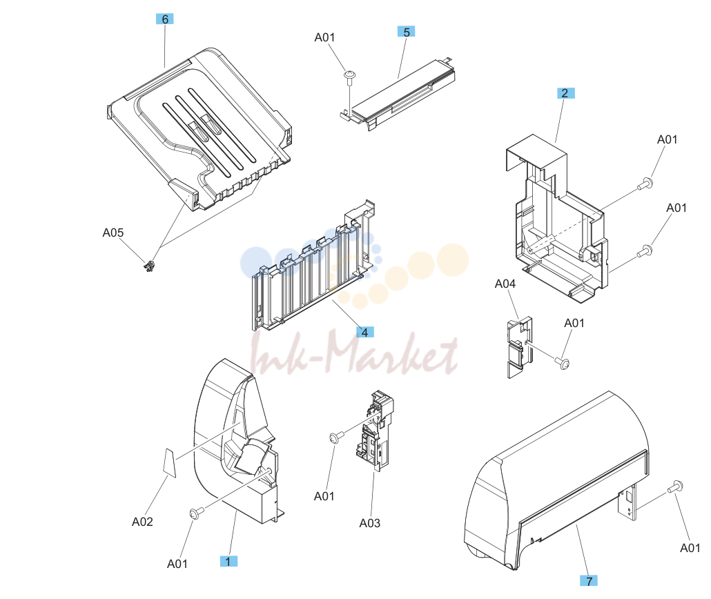 21. Stapling mailbox