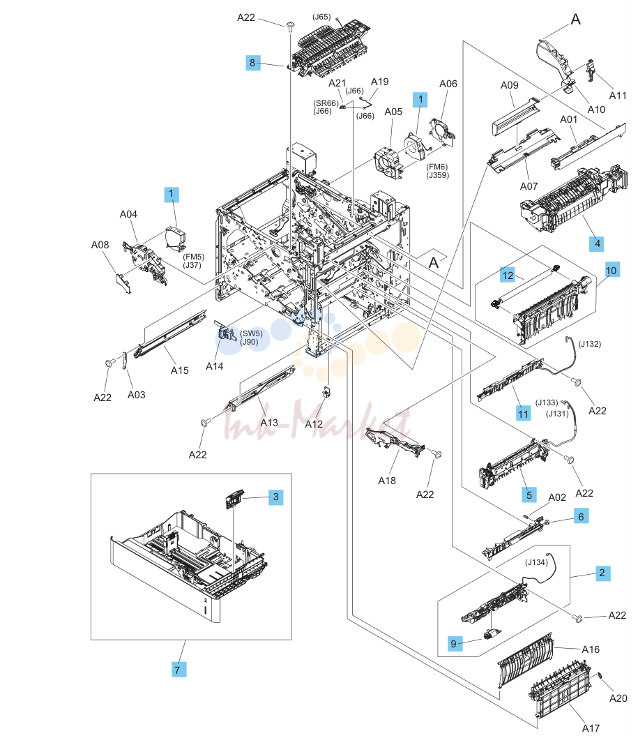 6. Internal components (4 of 6)