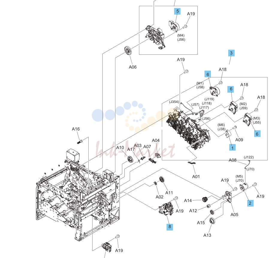 7. Internal components (5 of 6)