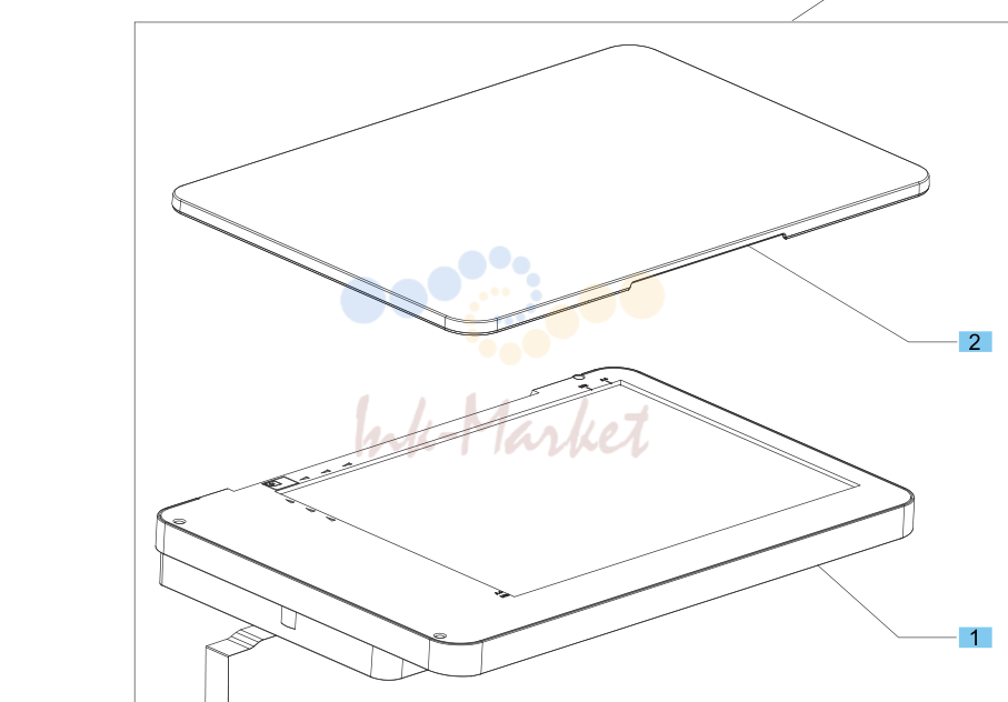 4. Scanner and document feeder (ADF) assemblies