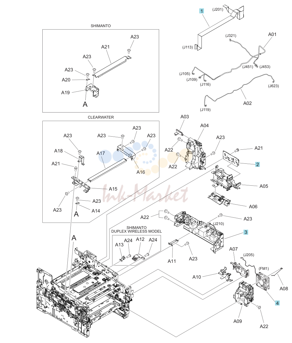 5. Internal components (2 of 5)