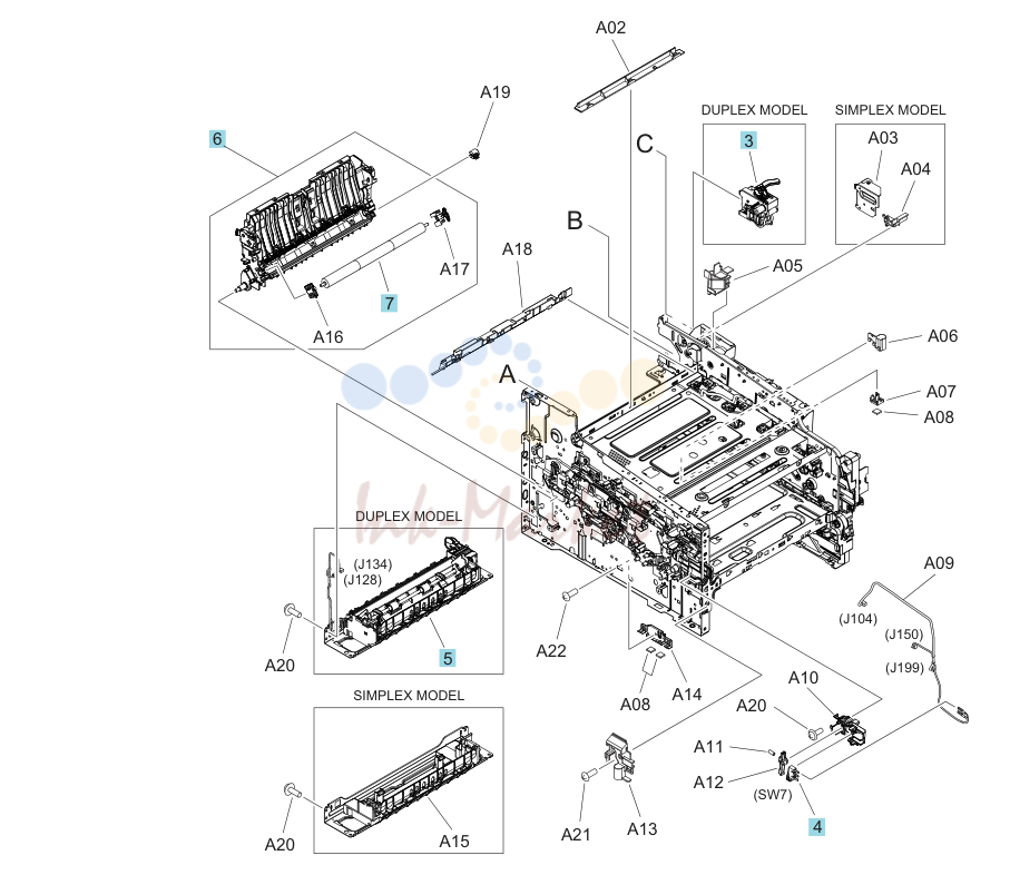 8. Internal components (5 of 5)