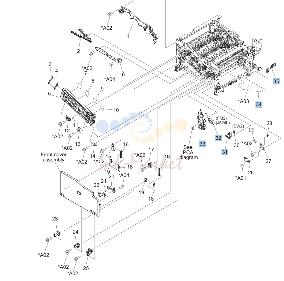 4. Internal components (2 of 9)
