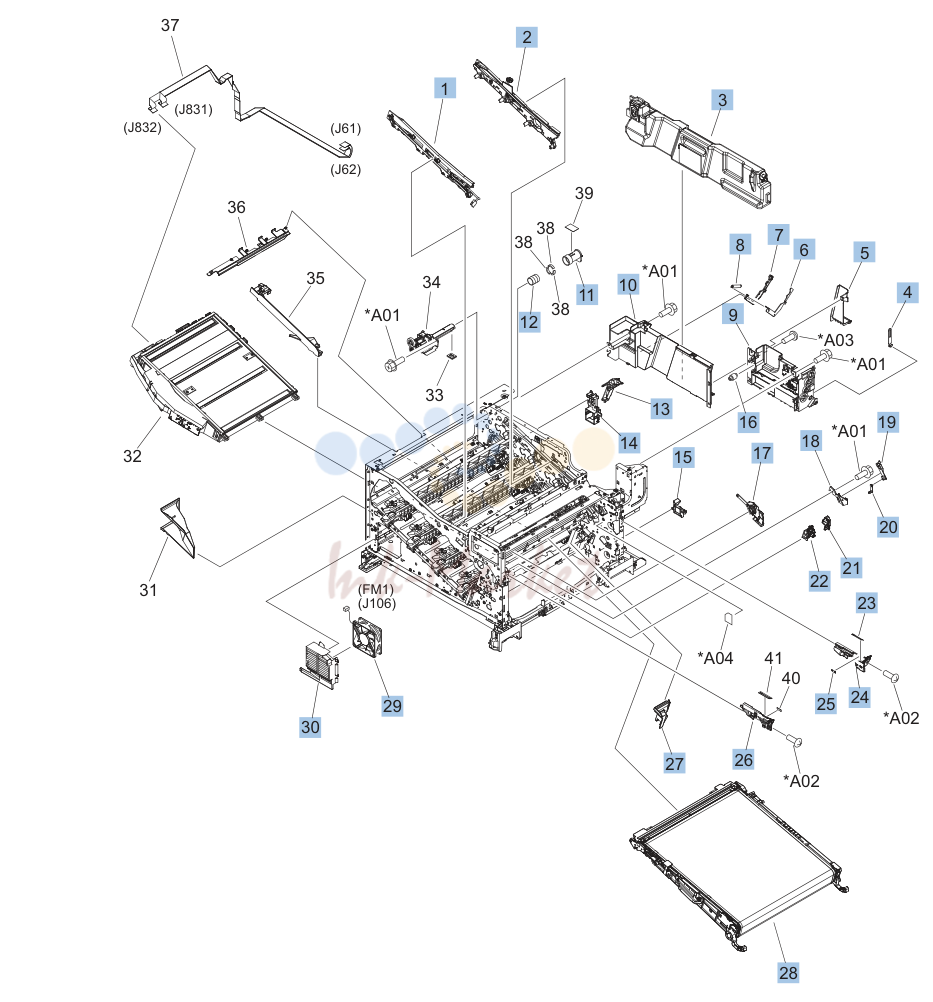 6. Internal components (6 of 9)