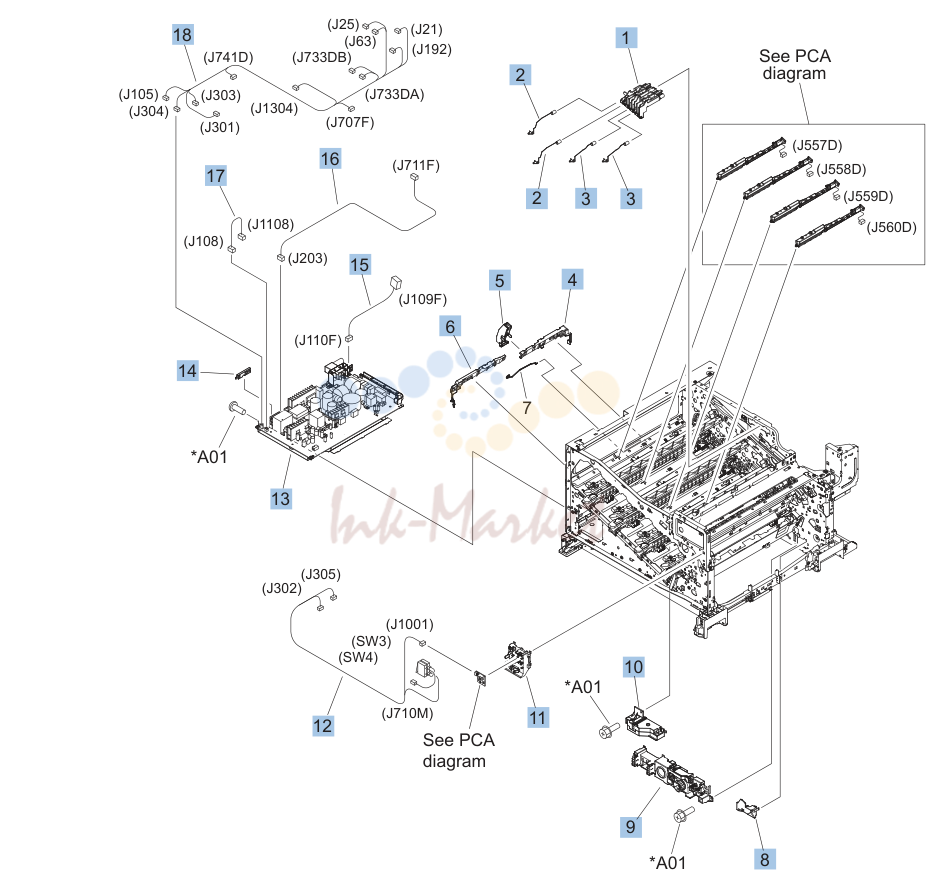 8. Internal components (8 of 9)