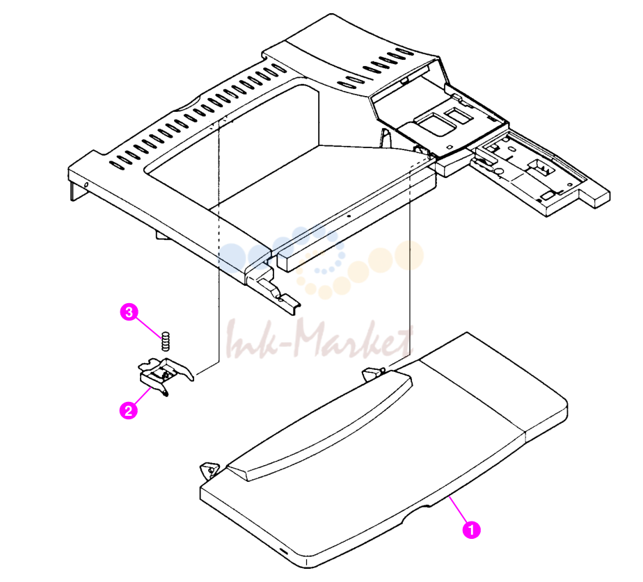 2. Figure 121. Top cover assembly