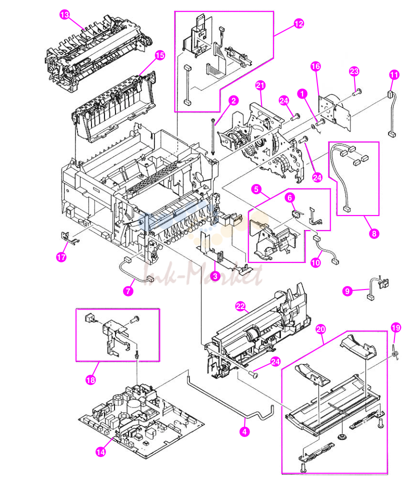 3. Figure 122. Internal components (1 of 4)