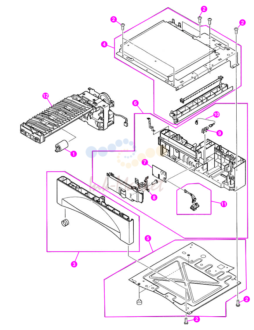 6. Figure 125. Internal components (4 of 4)