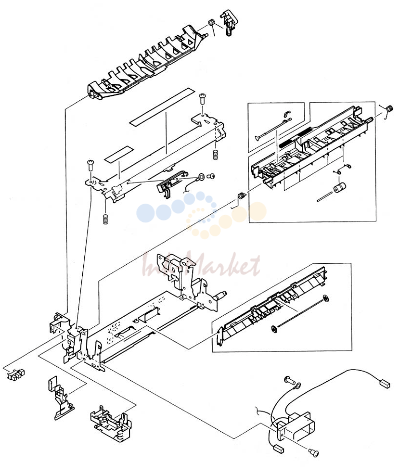9. Figure 134. Fuser assembly (2 of 2)