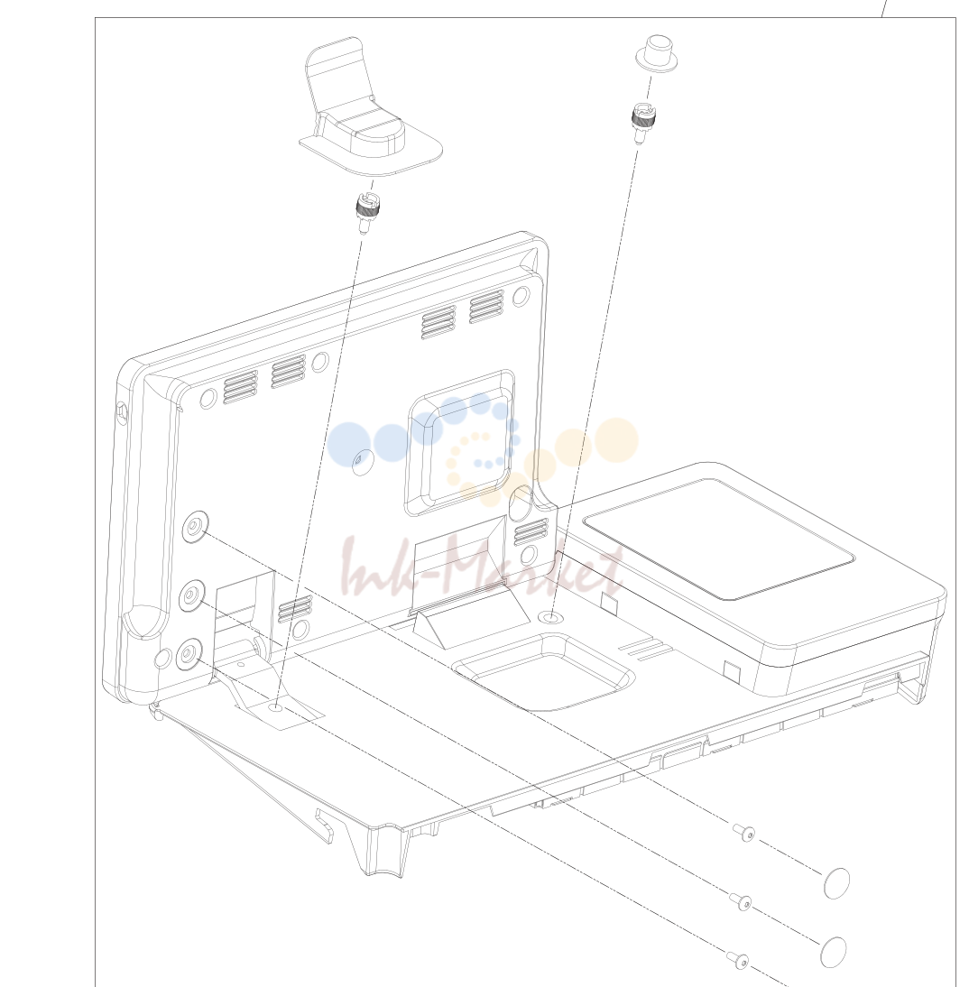 4. Control panel assembly