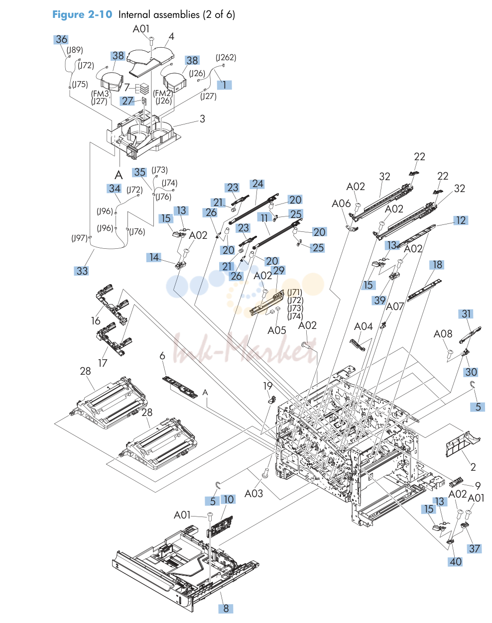 6. Internal assemblies (2 of 6)