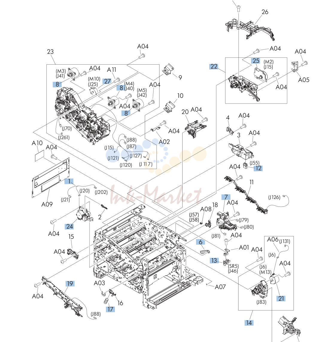 10. Internal assemblies (6 of 6)