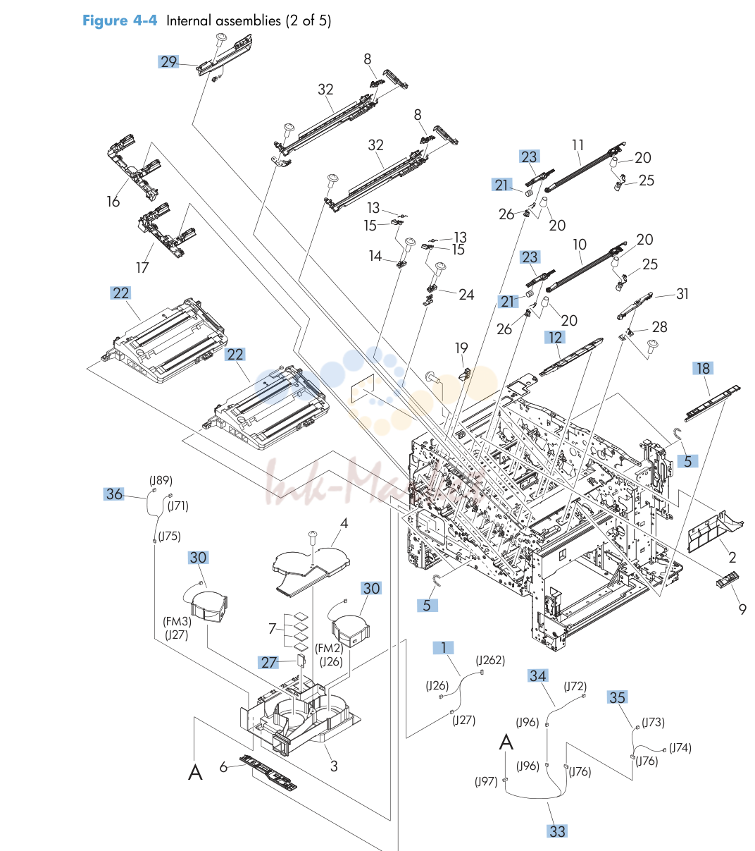 4. Internal assemblies (2 of 5)